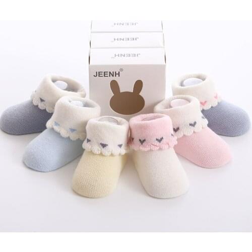Long Newborn Set Cute Color Baby Socks Cotton Toddler Knee High Leg Warmers Baby Socks Anti Slip Calcetas Clothes BW50YW