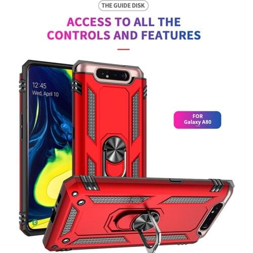 For Samsung Galaxy A80 Case Magnet Car Ring Stand Holder Cover for Samsung A80 A 80 SM-A805F/DS 6.7'' Coque funda Capa