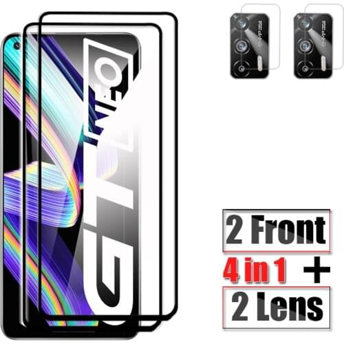 Screen Protector Glass For Oppo Realme GT Neo Protective Glass Realme GT 5G Camera Lens Glas On Realmi GTNeo Flash Tempered Film
