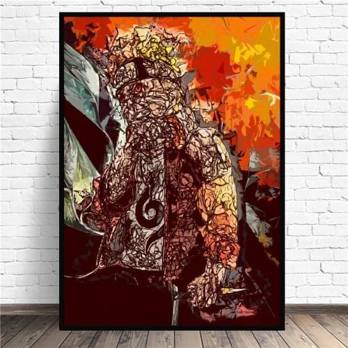 This is my ninja way Anime Anime Art Print Modern Poster Wall Pictures Living Room Decor