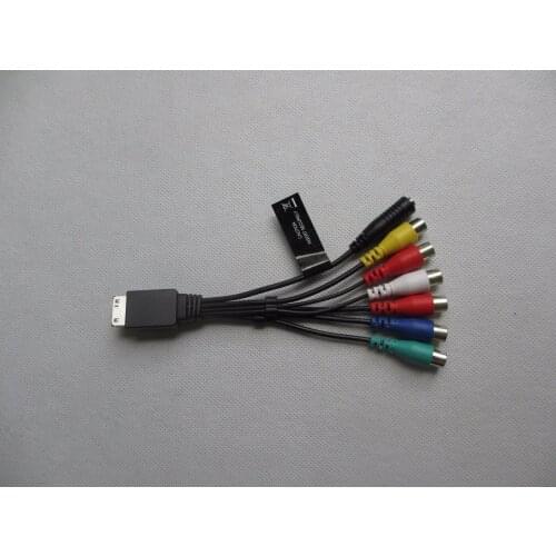 AV Component Adapter Cable For Samsung JS9000F HU8500 HU9000F JS9500F UN55JS9000F UN65HU9000F UN65JS9500FXZ 4k UHD Smart TV
