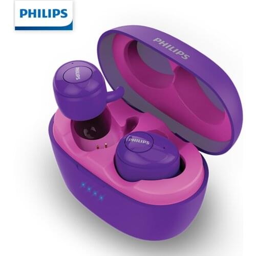 Philips SHB2505 HIFI In-Ear Headset Bluetooth 5.0 Intelligent noise reduction with Portable Charging Box Support Official Test