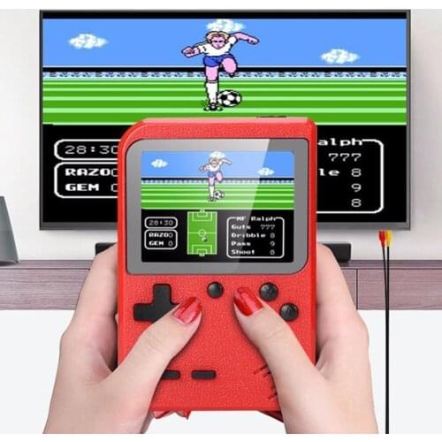 Handheld Retro Game Console Built-in 400 Games Player Console Game Tetris 8 Bit Mini Pocket Relax Player For Kids