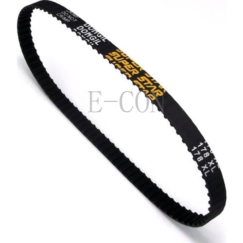 1pcs 178XL Timing Belt L039 89Teeth Width 0.39inch(10mm) XL Positive Drive Pulley for CNC Stepper Motor and Engraving Machine