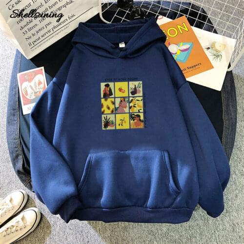 Shellsuning Women Fleece Hoodie Sweatshirts Winter Fashion 2021 Oversize Ladies Pullovers Warm Japanese Version