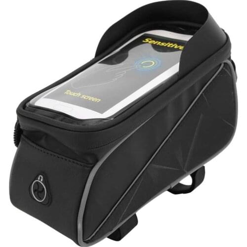 Bicicleta Bags Bicycle Accessories Outdoor Cycling Touch Top Tube Storage Bag Bright Reflective Bicycle Waterproof Packet Bike