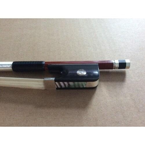 1st grade 4/4 Cello Bow Selected pernambu Pure Silver mounted ebony frog