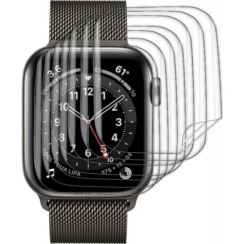 For Apple Watch Series 6 iwatch SE 44mm 40mm Screen Protector soft tpu film for applewatch 6 5 4 film not Tempered Glass Protect