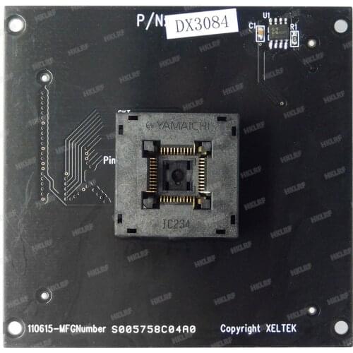 100% Original New XELTEK DX3084 Adapter For 6100/6100N Programmer DX3084 Socket Free shipping