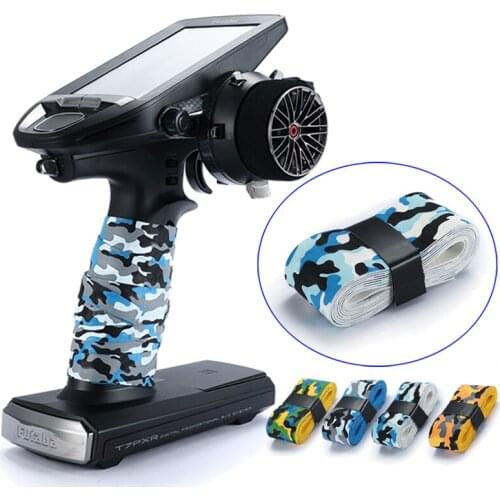 2PCS Remote Control Sweat Absorbed Non-slip Band Tape For RC Crawler Tracked Car Drift Road TRAXXAS Futaba Sanwa Transmitter