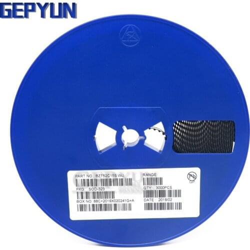 3000PCS SMD Zener diode SOD-323 0805 0.25W SMD Diode BZT52C10V 3V 3V3 7V5 6V8 5V6 5V1 4V7 12V 10V 15V 16V 18V 20V 24V Gepyun