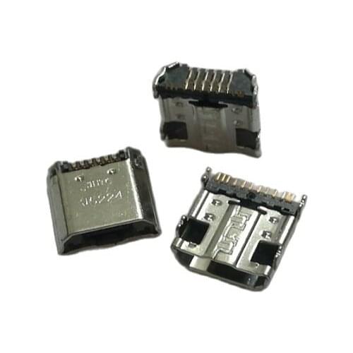 500PCS/Lot Micro USB Charging Port Connector Charge Socket For Samsung Galaxy Tab 3 7.0 I9200 I9202 P5200 T211 T210 T230 T231