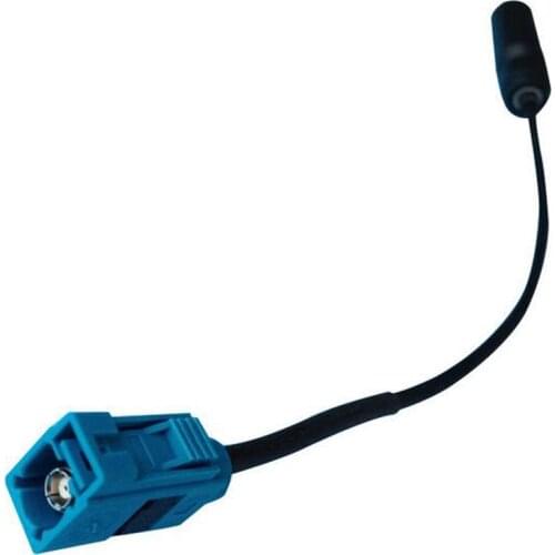 Car Radio Aerial Antenna Adaptor Connector Transform Cable Head Fakra To Female Din Universal