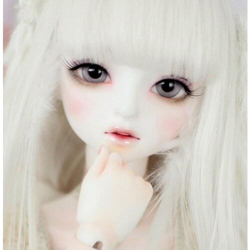 BJD baby SD baby 1 /4 cute baby girl joint doll free eyes
