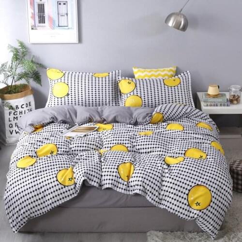 Home Textile Fruit Print Style Bedding Sets 3/4pcs Childrens Boy Girl And Adult Bed Linings Duvet Cover Bed Sheet Pillowcase