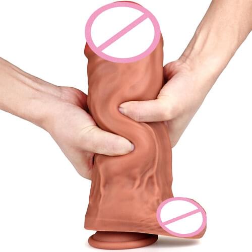 Giant Silicone Huge Dildo Realistic Dildos With Suction Cup Big Penis Dick for Women Masturbator Erotic G Point Adult Sex Toys