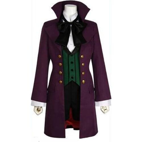 Anime Black Butler Earl Alois Trancy Cosplay Costume Uniform Trancy Cosplay Party Costume Custome