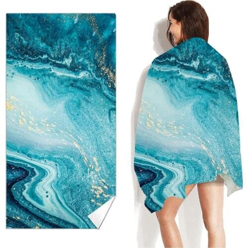 Summer Sand Microfiber Bath Towels Beach cushion Swimming personalized Beach towels Free quick dry beach towel