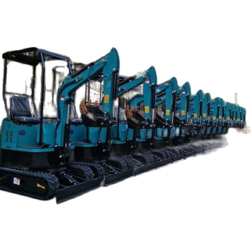 Mini Excavator 1ton CE EPA EURO 5 Approved ONE machine coming with 3 attachments