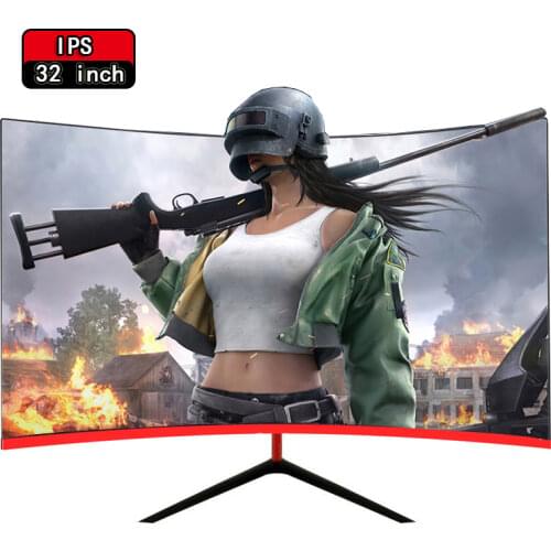 IPS 32'’ 144 hz curved Screen Monitor PC 1920×1080p LCD HD Gaming Display Monitor Gamer for Desktop Computer HDMI Monitor