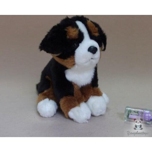Lovely Toy Bernese Mountain Doll Real Life Plush Toys Baby Birthday Present Store