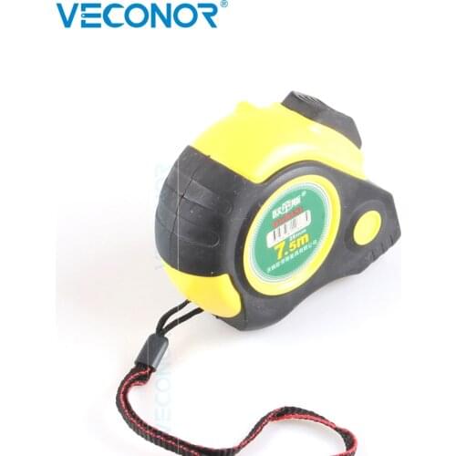 Professional Pocket 7.5m Tape Measure Ruler Tool Automatic Lock Builders Home Garage Rule