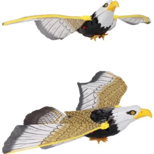 Bird Repellent Hanging Eagle Scare Flying Bird Garden Yard Decoration Portable Flying Eagle Shaped Plants Protection Dropship