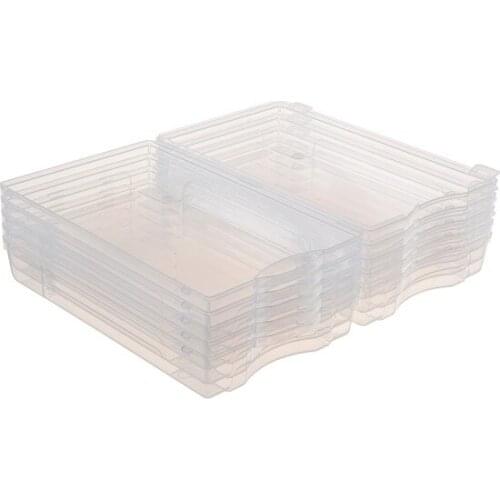 Modern Galaxy Star 5'li Women Shoes Box-Transparent