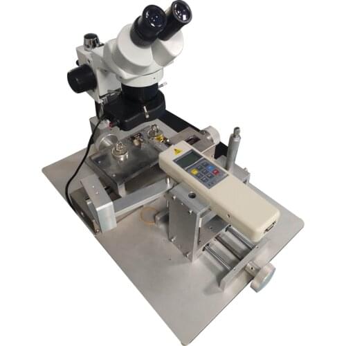 LED gold wire tensile testing machine LED lamp push-pull force gauge chip solid crystal thrust tester factory direct sales