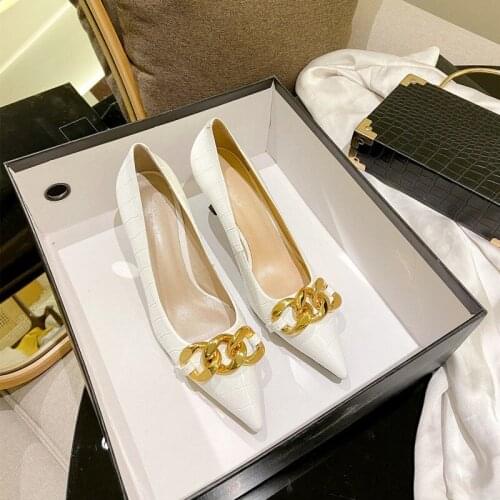 New pointed high heels stiletto shallow mouth all-match womens Sandals professional work shoes fashion Pumps