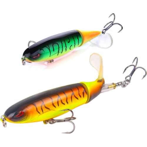 YUZI Whopper Plopper 8 pcs/lot 100mm 13g popper lure leurre whopper
