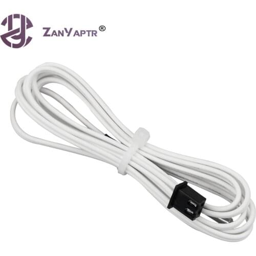 1Pc XH2.54 1M / 2M HT-NTC100K Thermistor Temperature Sensor for High Temperature Filament 350 Degrees For 3D Printer