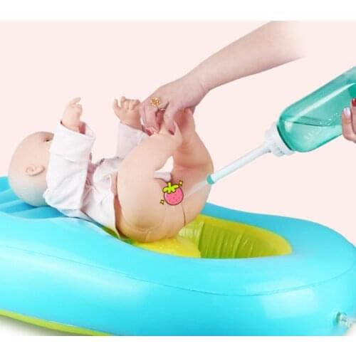 5pcs/set Portable Inflatable Baby Bath Tub Newborn Inflatable Bathtub Bath Seat Babies Bathing Wash Hair Ass Basin Baby Care
