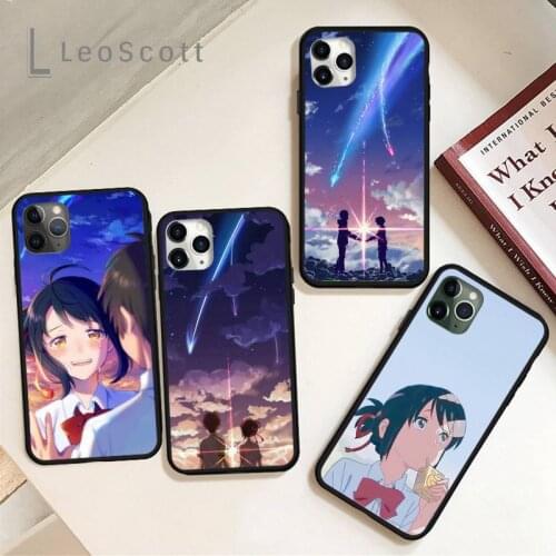 Anime Your Name Phone Case for iPhone 11 12 mini pro XS MAX 8 7 6 6S Plus X 5S SE 2020 XR