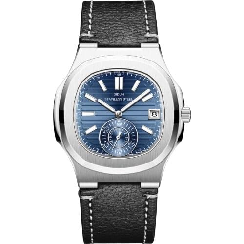 DIDUN Luxury Brand Quartz Watches Men Stainless Steel Military Luxury Band Watch Causal Fashion Wristwatch Mens male Clock men