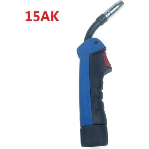 CO2 Mig Mag Welding Torch Air Cooled MB 1PCS 15AK 14AK Swan Neck Contact Tip Holder Gas Nozzle Solenoid Valve
