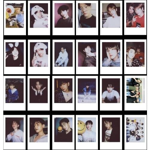KPOP EXO New Album Love Shot Polaroid LOMO Card Postcard XIUMIN SUHO Baekhyun Fans Collection B116