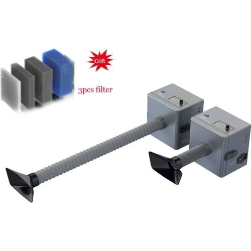 Laser Soldering Smoke Absorber Solder Fume Extractor Filter Air Purifier Dedicated For Phone Repair Dust Extractor And Welding