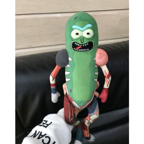 New 45cm Pickle Plush Doll 18 inch Rat Suit Plush Cucumber Doll Toys Soft Pillow Kid Stuffed For Children Baby Doll Toys