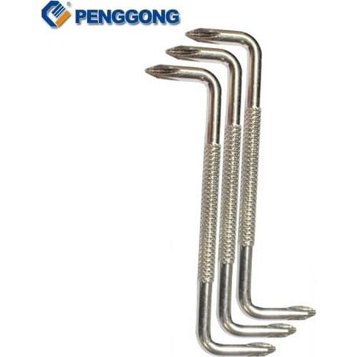 PENGGONG Screwdriver Z Word 3Pcs Chrome Vanadium Double Head Phillips Slotted Suitable For Small Spaces Hand Tools