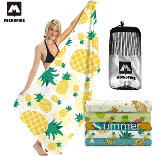 Microfine Beach Towel Summer Quick Dry Microfiber Towel Gym Bath Sport Towel For Adults