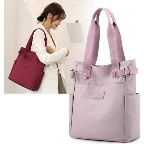 Luxury Handbags Women Bags Designer New style leisure handbag nylon lightweight one-shoulder mommy bag travel mom female big bag