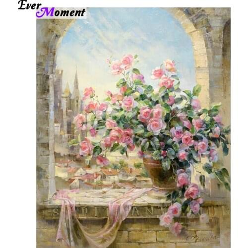 5D DIY Diamond painting crystal lucky flower 3D cross stitch pattern diamond embroidery Rhinestone Home Decor ASF111