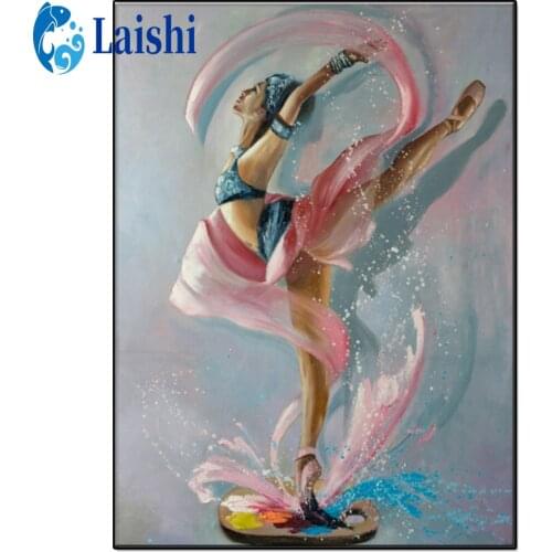 Diamond Painting Abstract dancing woman Set Hobby Art 5D DIY Full Drill Square Round Mosaic stitch cross Home Decoration gift