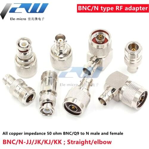 BNC to N Adapter BNC Male BNC Female Q9 RF Radio Head N Male N Female N Type N Head JK JJ