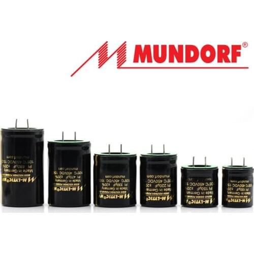C-003 Original German Mondorf Mcap 22/47 / 100uf / 220uf 450V Vertical Filter Electrolytic Capacitor