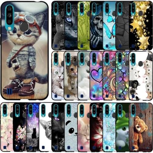 For ZTE Blade A7 2020 Case 6.088'' Fashion Silicone Soft TPU Cute Back Cases For ZTE Blade A7 2020 Phone Cover Coque