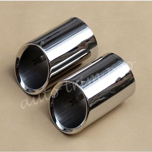 Fit For Cadillac CT6 2016-2018 Tail Muffler Rear Exhaust Tip Pipe Silencer Trim Accessories 2pcs