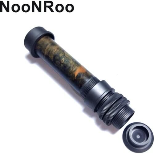 NooNRoo 25.7g wood reel seat fly fishing rod reel seat 16# - Fishing Rod building DIY fishing rod Repair reel seat