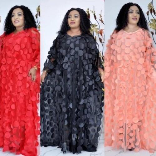 Latest African Clothes For Women Vetement Femme 2021 High Quality Party Dress Maxi Robe Nigerian Clothes